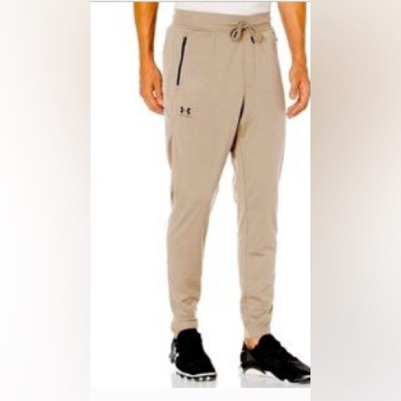 Mens Under Armour Loose Fit‎ Drawstring Track Jogger Pants - Picture 1 of 7